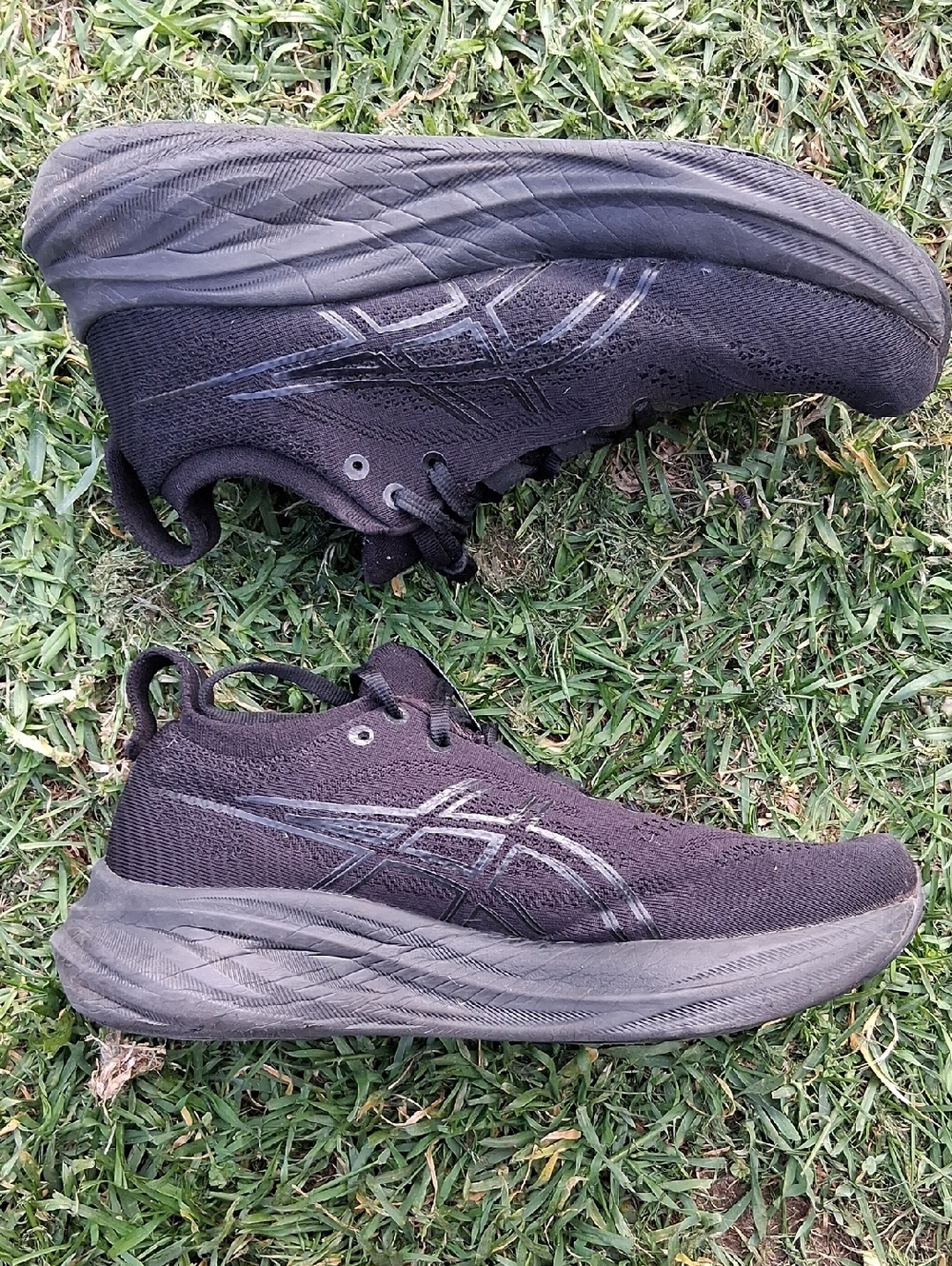 Asics Gel Niumbus 26 Womens Black Running Shoes - Picture 4 of 13